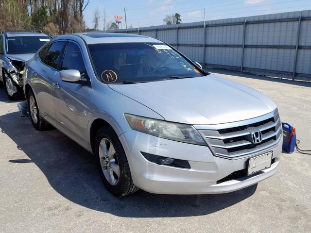 5J6TF1H33AL015411 - 2010 HONDA ACCORD CRO SILVER photo 1