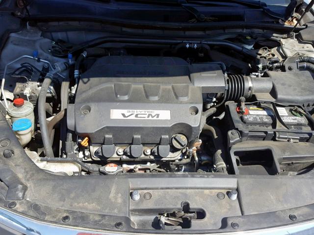 5J6TF1H33AL015411 - 2010 HONDA ACCORD CRO SILVER photo 7