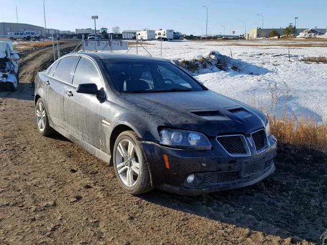 6G2ER57758L133236 - 2008 PONTIAC G8 BLACK photo 1