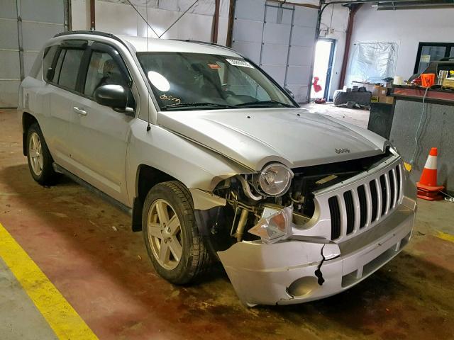 1J4NF4FB7AD518230 - 2010 JEEP COMPASS SP SILVER photo 1