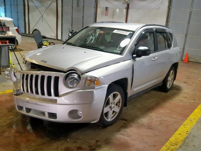 1J4NF4FB7AD518230 - 2010 JEEP COMPASS SP SILVER photo 2