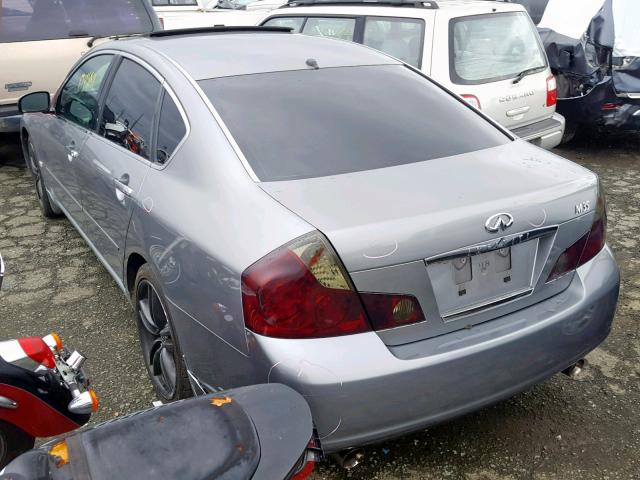 JNKAY01EX7M309015 - 2007 INFINITI M35 BASE GRAY photo 3