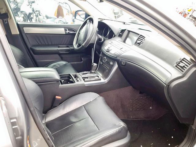 JNKAY01EX7M309015 - 2007 INFINITI M35 BASE GRAY photo 5