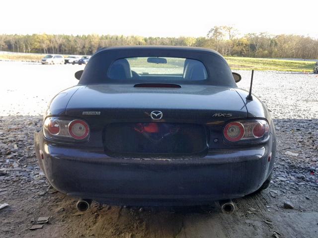 JM1NC25F170125766 - 2007 MAZDA MX-5 MIATA BLACK photo 6