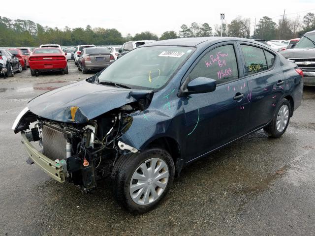 3N1CN7AP3GL897124 - 2016 NISSAN VERSA S  photo 2