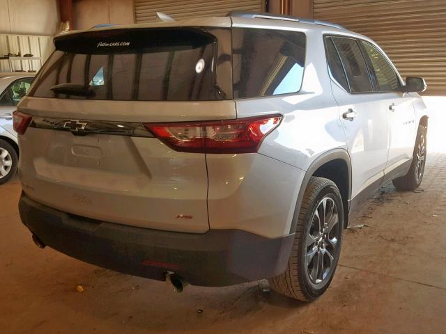 1GNERJKX0JJ274071 - 2018 CHEVROLET TRAVERSE R SILVER photo 4