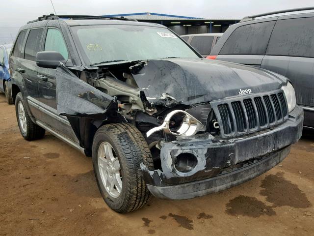 1J8GR48K07C639630 - 2007 JEEP GRAND CHER BLACK photo 1