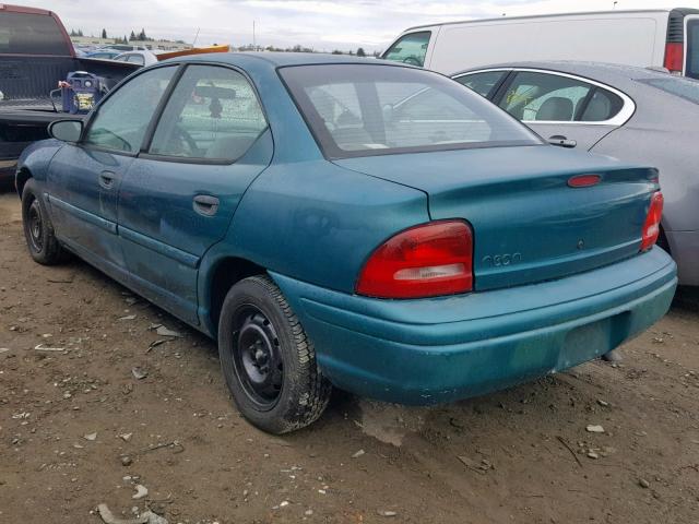 1B3ES47C1SD115114 - 1995 DODGE NEON HIGHL GREEN photo 3