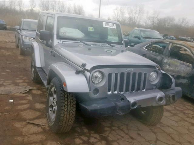 1C4GJWBGXJL922848 - 2018 JEEP WRANGLER S SILVER photo 1