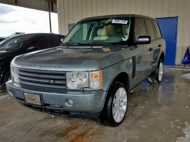 SALMB114X3A105218 - 2003 LAND ROVER RANGE ROVE أخضر صورة 2
