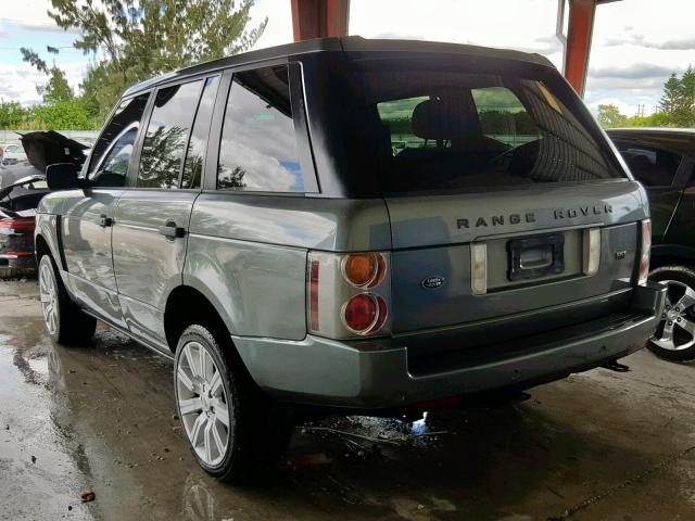 SALMB114X3A105218 - 2003 LAND ROVER RANGE ROVE أخضر صورة 3