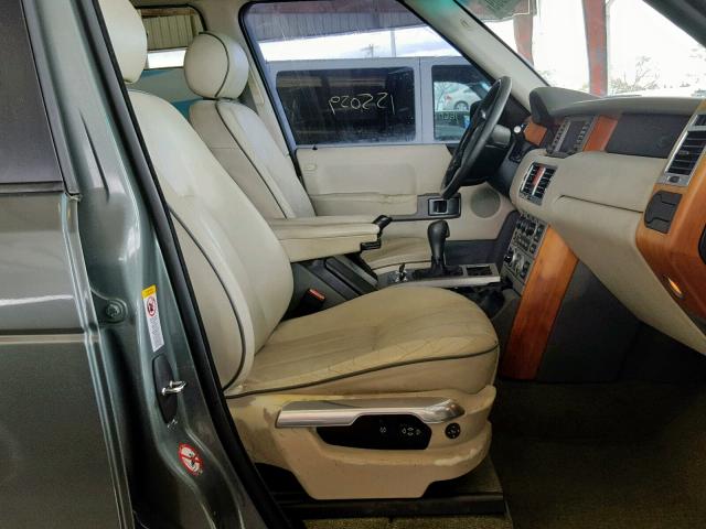 SALMB114X3A105218 - 2003 LAND ROVER RANGE ROVE أخضر صورة 5