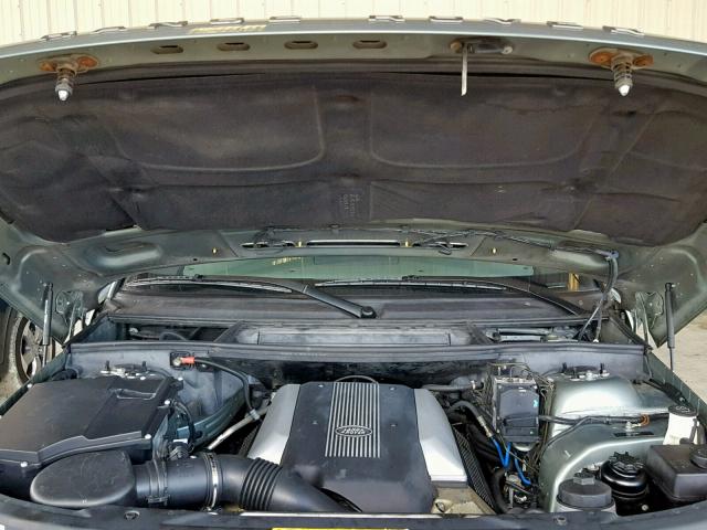 SALMB114X3A105218 - 2003 LAND ROVER RANGE ROVE أخضر صورة 7