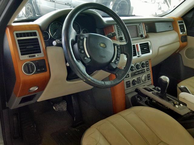 SALMB114X3A105218 - 2003 LAND ROVER RANGE ROVE أخضر صورة 9