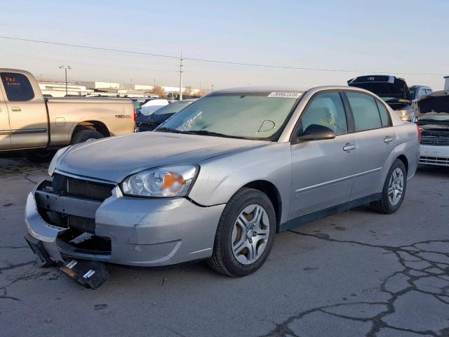 1G1ZS53846F271819 - 2006 CHEVROLET MALIBU LS SILVER photo 2