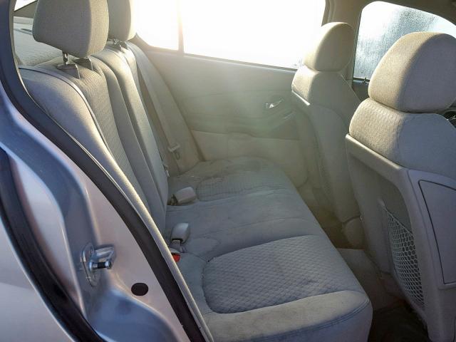 1G1ZS53846F271819 - 2006 CHEVROLET MALIBU LS SILVER photo 6