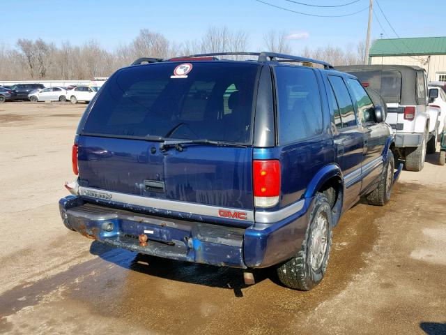 1GKDT13W4Y2353540 - 2000 GMC JIMMY / EN BLUE photo 4