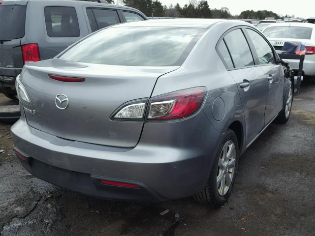 JM1BL1SF7A1331824 - 2010 MAZDA 3 I SILVER photo 4