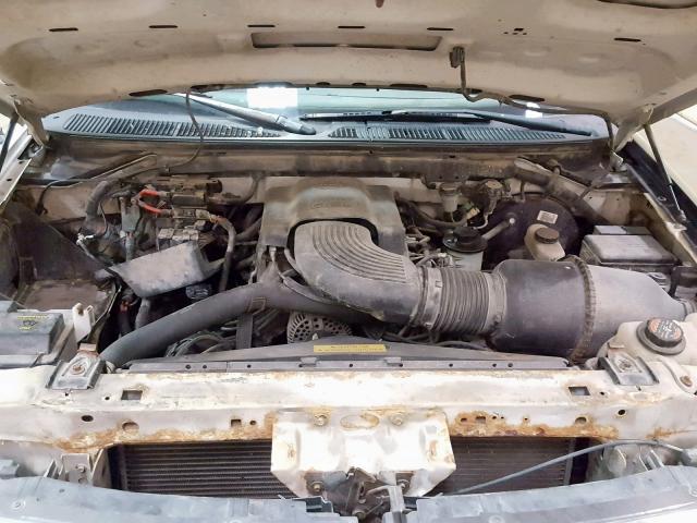 2FTZX1764WCB18699 - 1998 FORD F150 BLUE photo 7