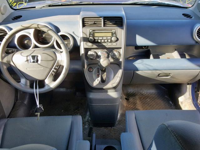 5J6YH28644L034912 - 2004 HONDA ELEMENT EX BLUE photo 9