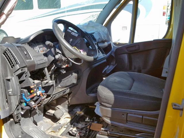 3C6URVJG6GE108065 - 2016 RAM PROMASTER 黄色 照片 5