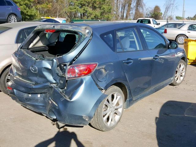 JM1BL1K57B1418762 - 2011 MAZDA 3 S BLUE photo 4