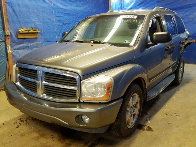 1D8HB58N46F153417 - 2006 DODGE DURANGO LI SILVER photo 2