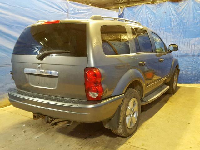 1D8HB58N46F153417 - 2006 DODGE DURANGO LI SILVER photo 4