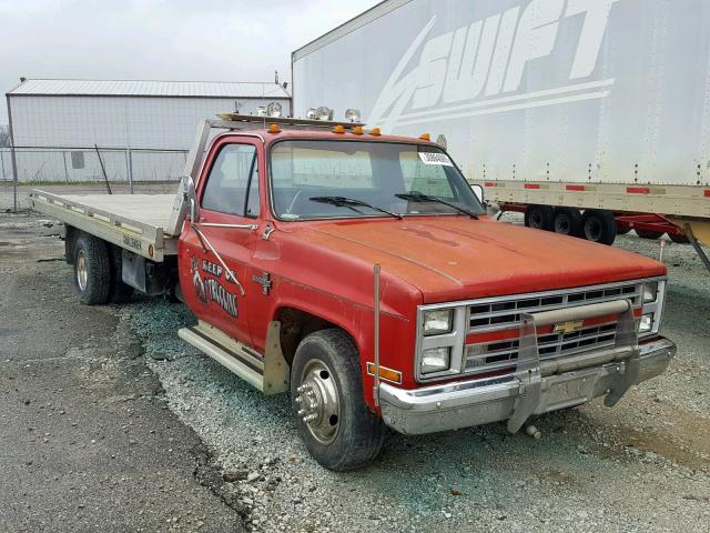 1GBHC34W6FJ169442 - 1985 CHEVROLET C30 RED photo 1