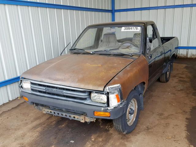 JT4RN81P6K0027127 - 1989 TOYOTA PICKUP 1/2 BLACK photo 2