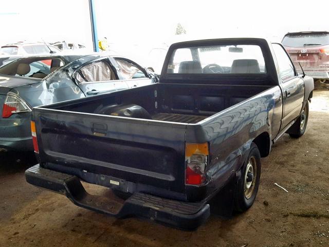 JT4RN81P6K0027127 - 1989 TOYOTA PICKUP 1/2 BLACK photo 4