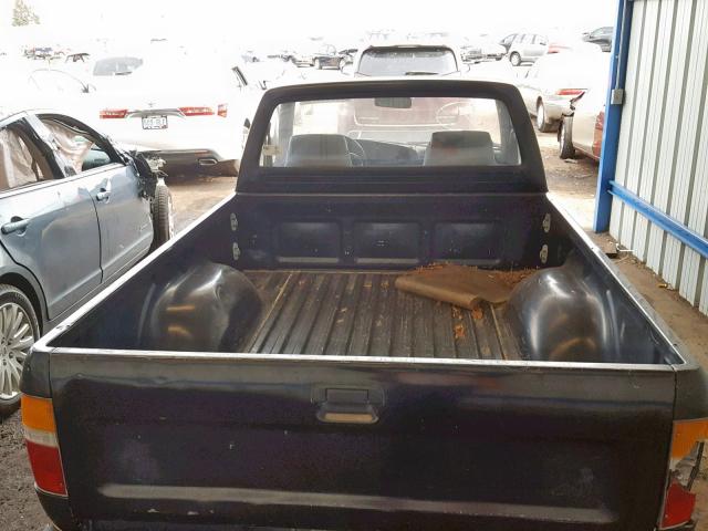 JT4RN81P6K0027127 - 1989 TOYOTA PICKUP 1/2 BLACK photo 6