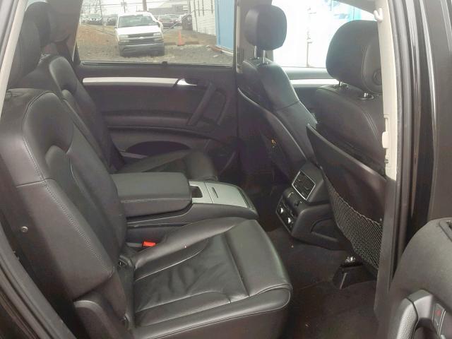 WA1CV74L99D004902 - 2009 AUDI Q7 4.2 QUA BLACK photo 6