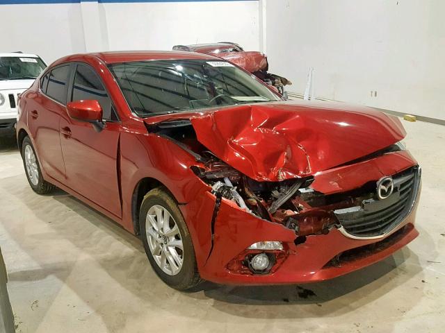 3MZBM1V73FM169697 - 2015 MAZDA 3 TOURING RED photo 1