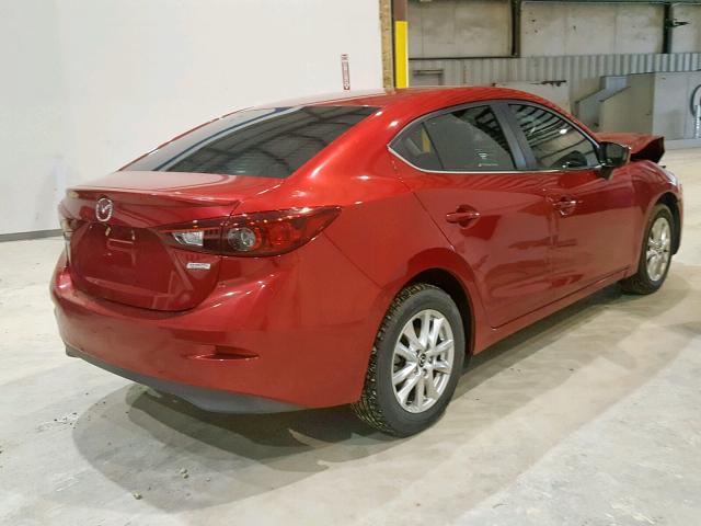 3MZBM1V73FM169697 - 2015 MAZDA 3 TOURING RED photo 4