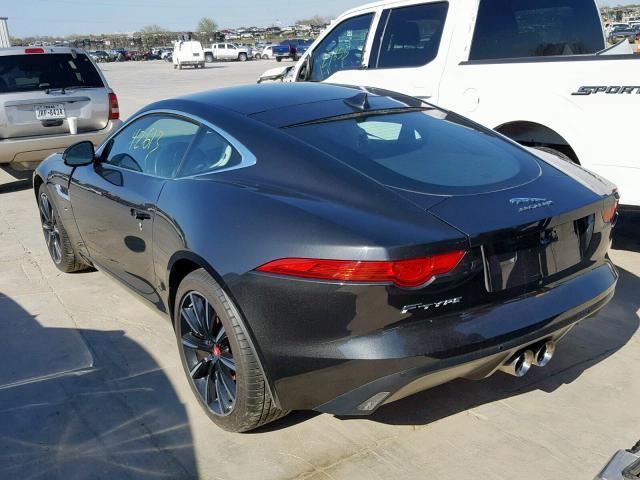 SAJWA6AT1F8K17961 - 2015 JAGUAR F-TYPE BLACK photo 3