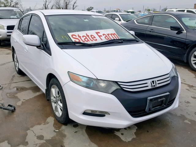 JHMZE2H77AS013385 - 2010 HONDA INSIGHT EX WHITE photo 1