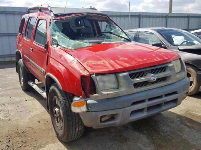 5N1ED28Y91C501433 - 2001 NISSAN XTERRA XE RED photo 1