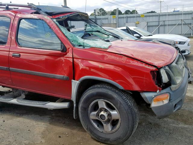 5N1ED28Y91C501433 - 2001 NISSAN XTERRA XE RED photo 9