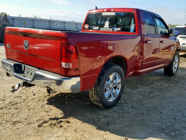 1C6RR6GT3DS545787 - 2013 RAM 1500 SLT RED photo 4