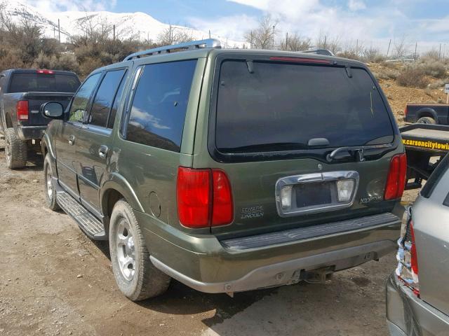 5LMFU28R01LJ30768 - 2001 LINCOLN NAVIGATOR Yaşıl foto 3