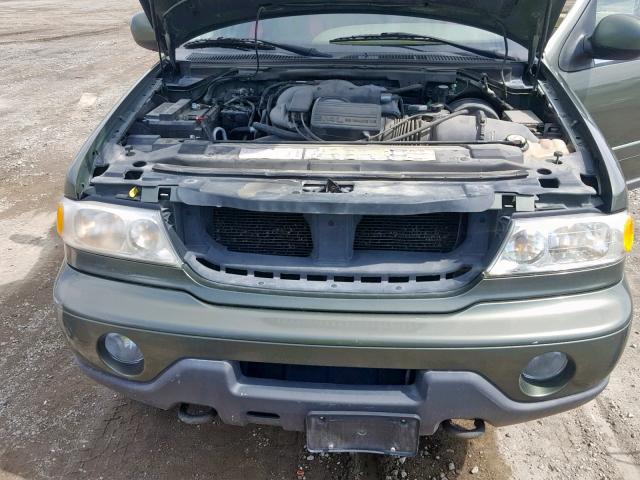5LMFU28R01LJ30768 - 2001 LINCOLN NAVIGATOR Yaşıl foto 7