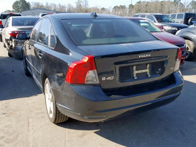 YV1MS382682365506 - 2008 VOLVO S40 2.4I BLACK photo 3