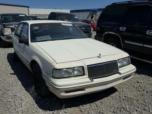 1G4NC54N1LM049961 - 1990 BUICK SKYLARK CU WHITE photo 1