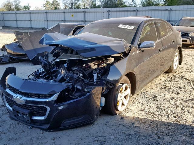 1G11B5SL4EF168823 - 2014 CHEVROLET MALIBU LS 黑色 照片 2