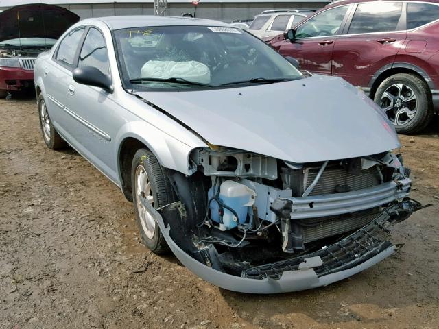 1C3EL56U81N731658 - 2001 CHRYSLER SEBRING LX SILVER photo 1