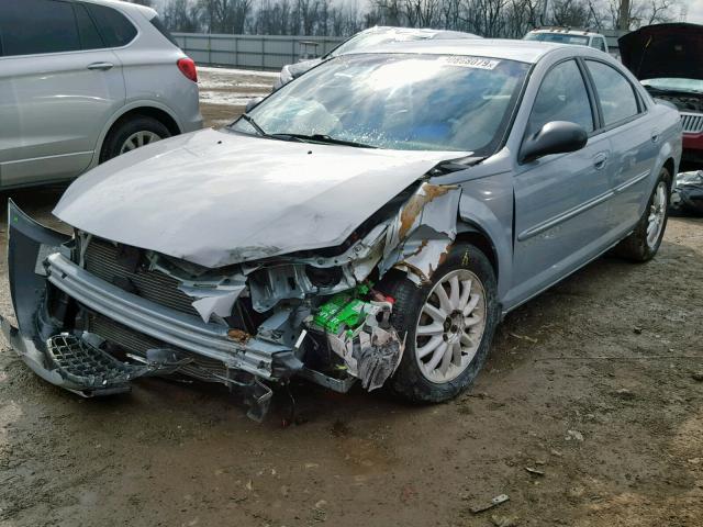 1C3EL56U81N731658 - 2001 CHRYSLER SEBRING LX SILVER photo 2