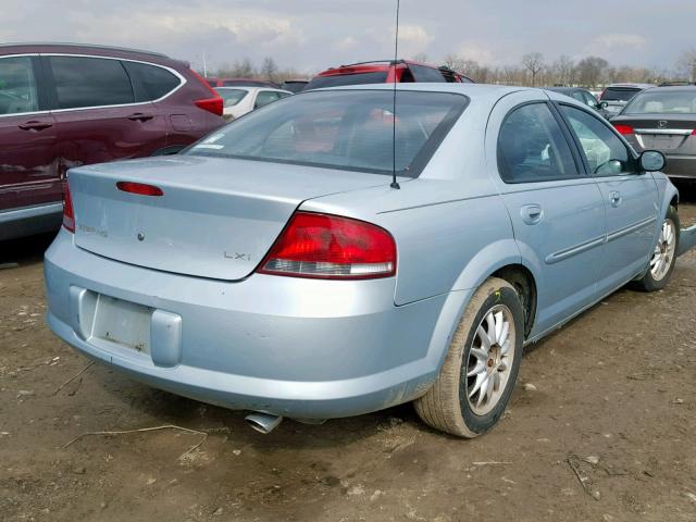 1C3EL56U81N731658 - 2001 CHRYSLER SEBRING LX SILVER photo 4