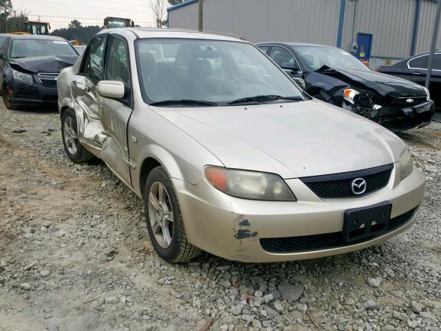 JM1BJ226231206003 - 2003 MAZDA PROTEGE DX GOLD photo 1