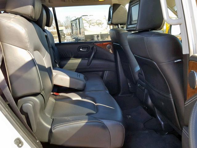 JN8AZ2NC8H9431092 - 2017 INFINITI QX80 BASE SILVER photo 6